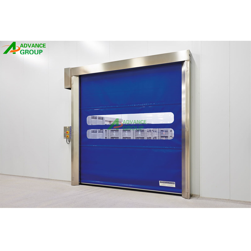 2023 High Speed Sliding Automatic Industrial Warehouse Interior Rapid Roller Shutter Door Plastic Roll Up Door