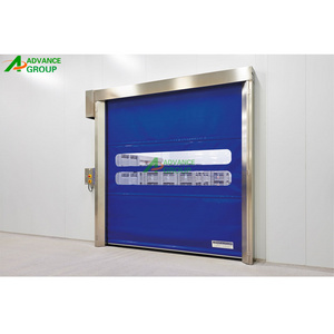 2023 High Speed Sliding Automatic Industrial Warehouse Interior Rapid Roller Shutter Door Plastic Roll Up Door