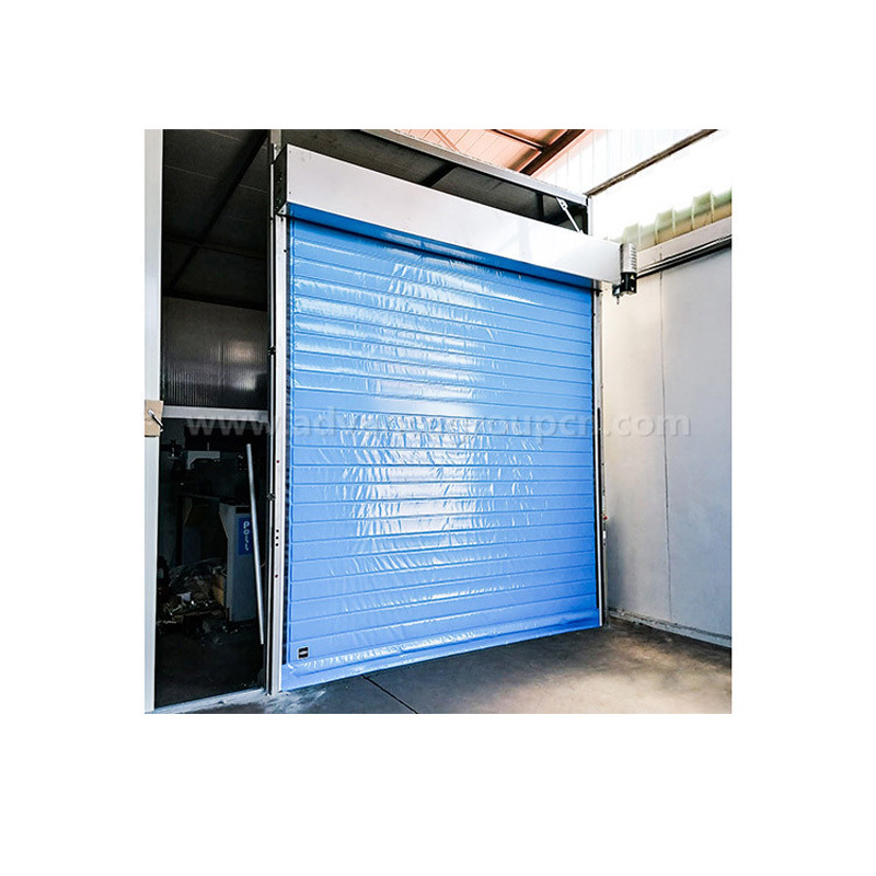 ADVANCE high quality  motorized thermal insulated pvc curtain freezer high speed rolling up doors for cold room