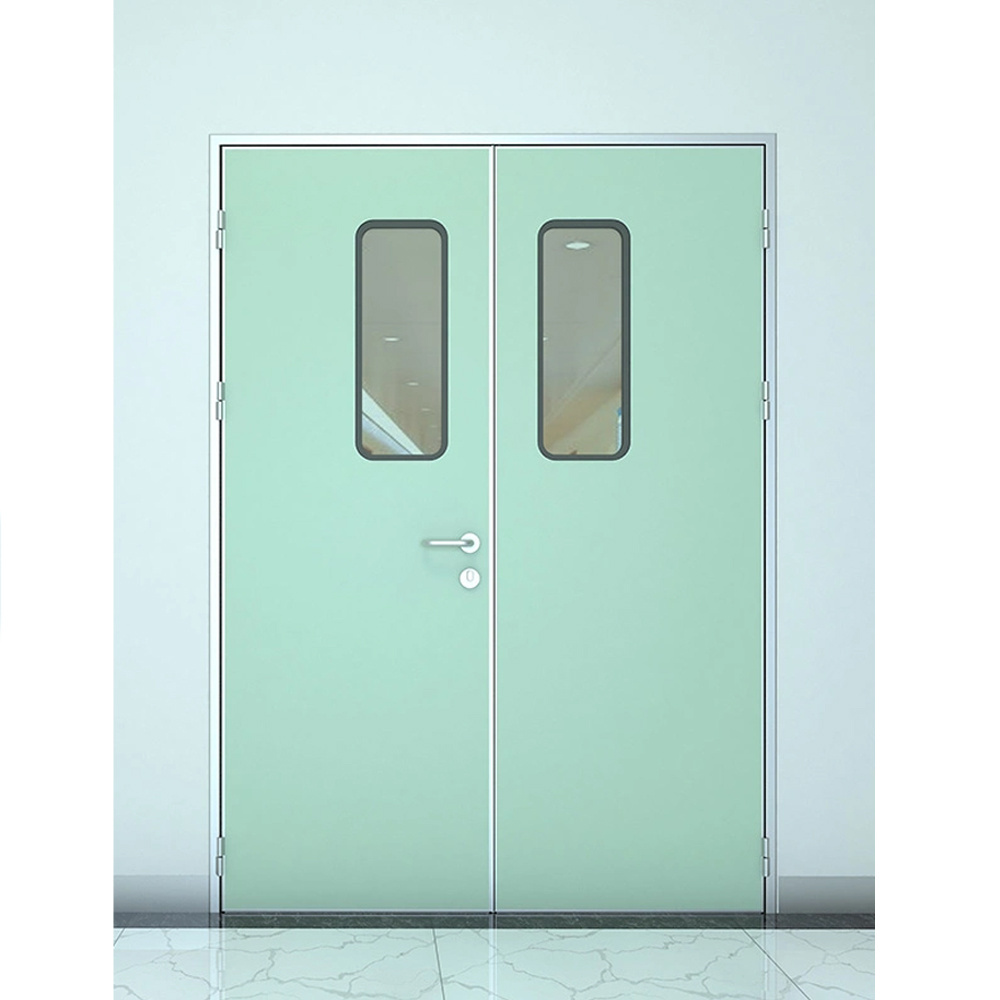 Advance Cleanroom Modular Swing Stainless Steel Automatic Hospital Cleanroom Door Clean Swing Door