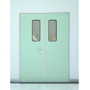 Advance Cleanroom Modular Swing Stainless Steel Automatic Hospital Cleanroom Door Clean Swing Door