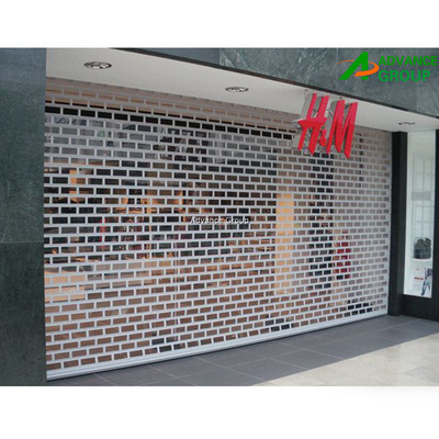 Cheap price Aluminum Grille Roller Shutter Security Shop Front Doors Electric Aluminum Alloy Panel Roller Rolling Shutter