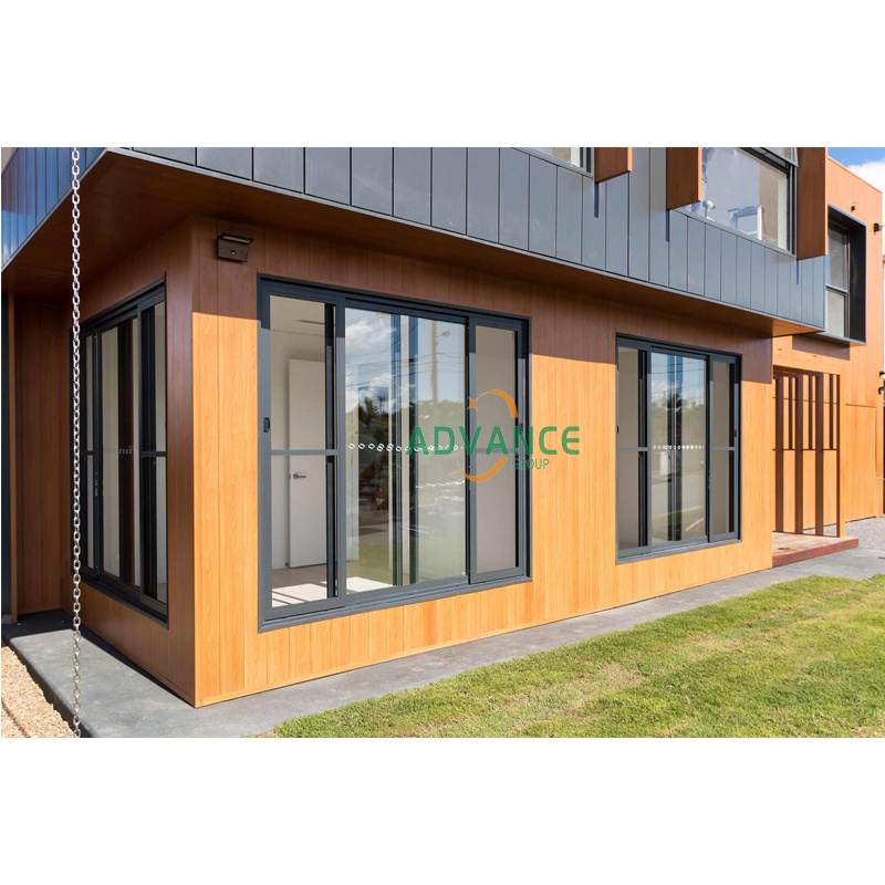 Modern design customized sliding windows triple glass hurricane impact aluminium sliding window