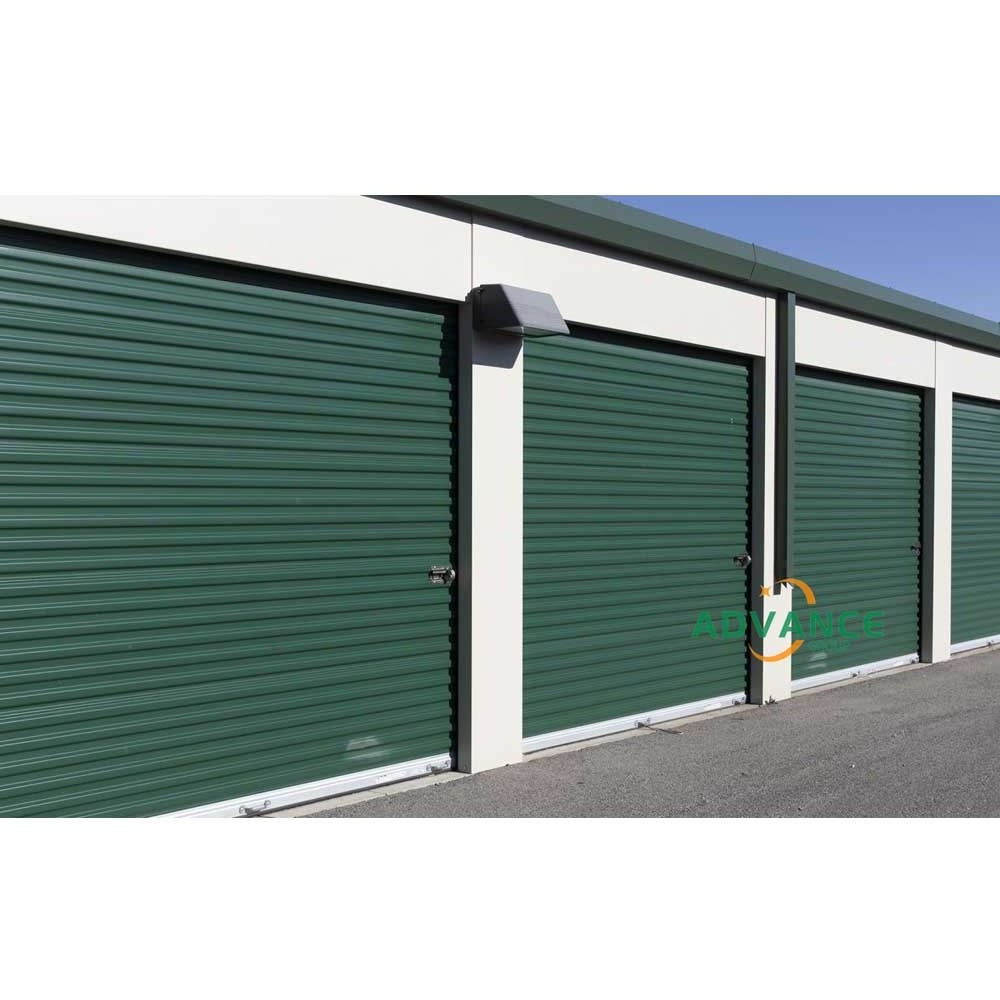 Hot selling manual door galvanized steel garage 10*8 roll up doors with low price