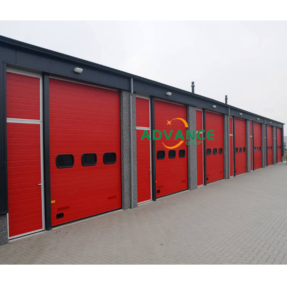 With Pedestrian Door Good Quality Customized Cheap Sectional Industrial Door for logistics