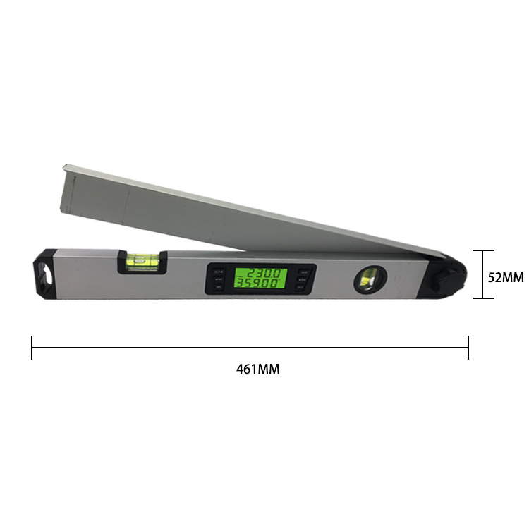 2 in 1 High Accuracy Aluminium Digital Angle Finder Meter and Digital Spirit Level