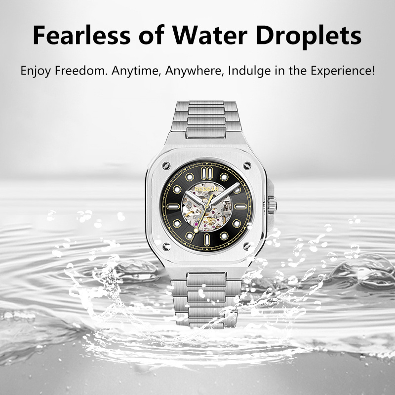 High End Miyota 8N24 Luxury Custom Design Automatic Watch Waterproof Watches Automatic Mechanical Watch