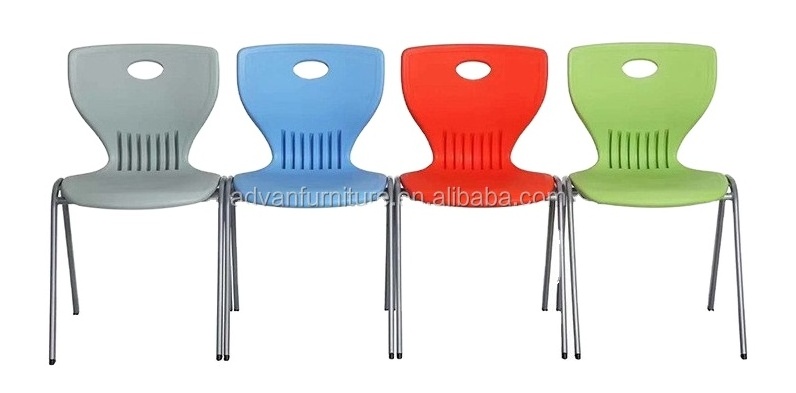 Training Chair Stackable PP plastic training chair Outdoor school furniture School chair