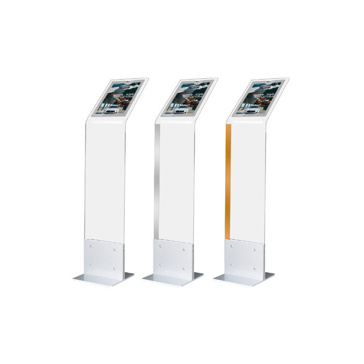 car show iron  Floor standing A4 Sign Stand with Literature Holders acrylic info display stand