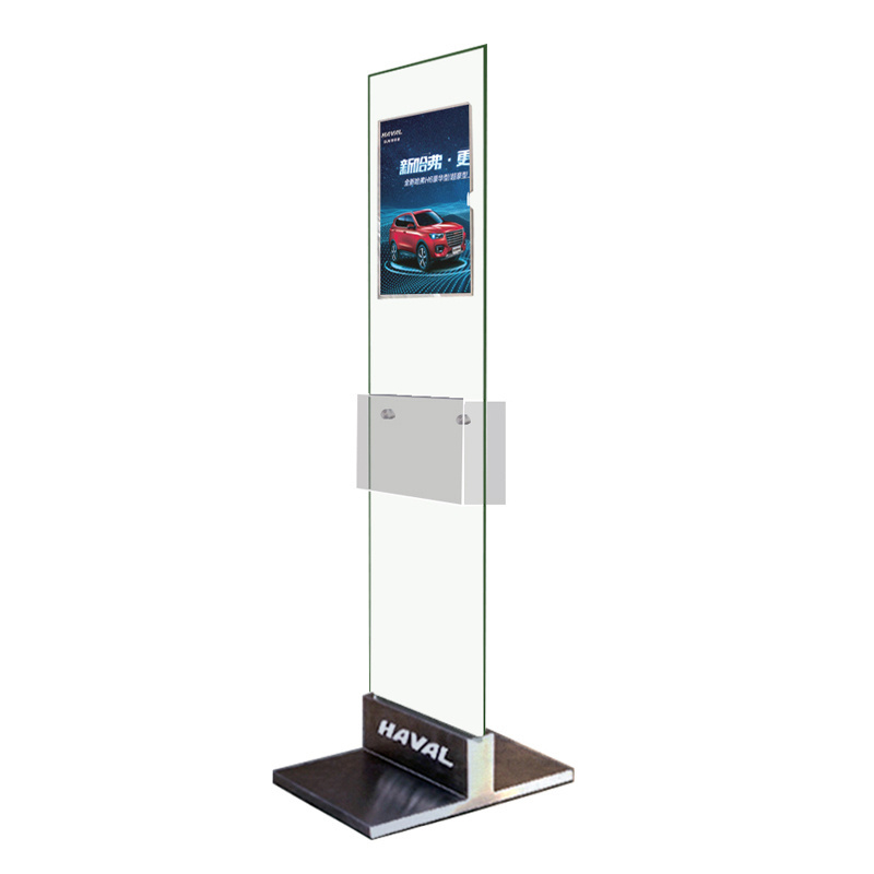 auto 4 s shops Parameter CARDS stand  black iron  industrial document holder Outdoor/indoor Acrylic Car Showroom Stands