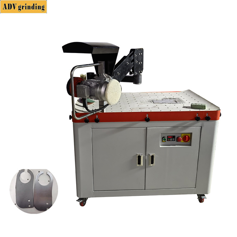 ADV 508-M300 Table Type metal sander swing grinder and metal deburring machine with slag removal