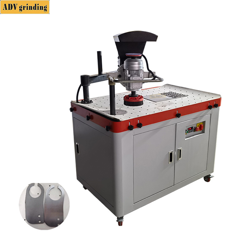 ADV 508-M300 Table Type metal sander swing grinder and metal deburring machine with slag removal