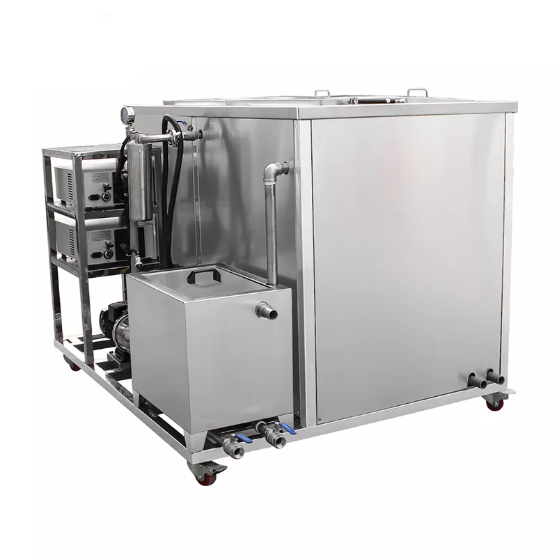 Ultrasonic cleaning equipment manufacturer double tank ultrasonic cleaner ultrasound cleaning washing machine