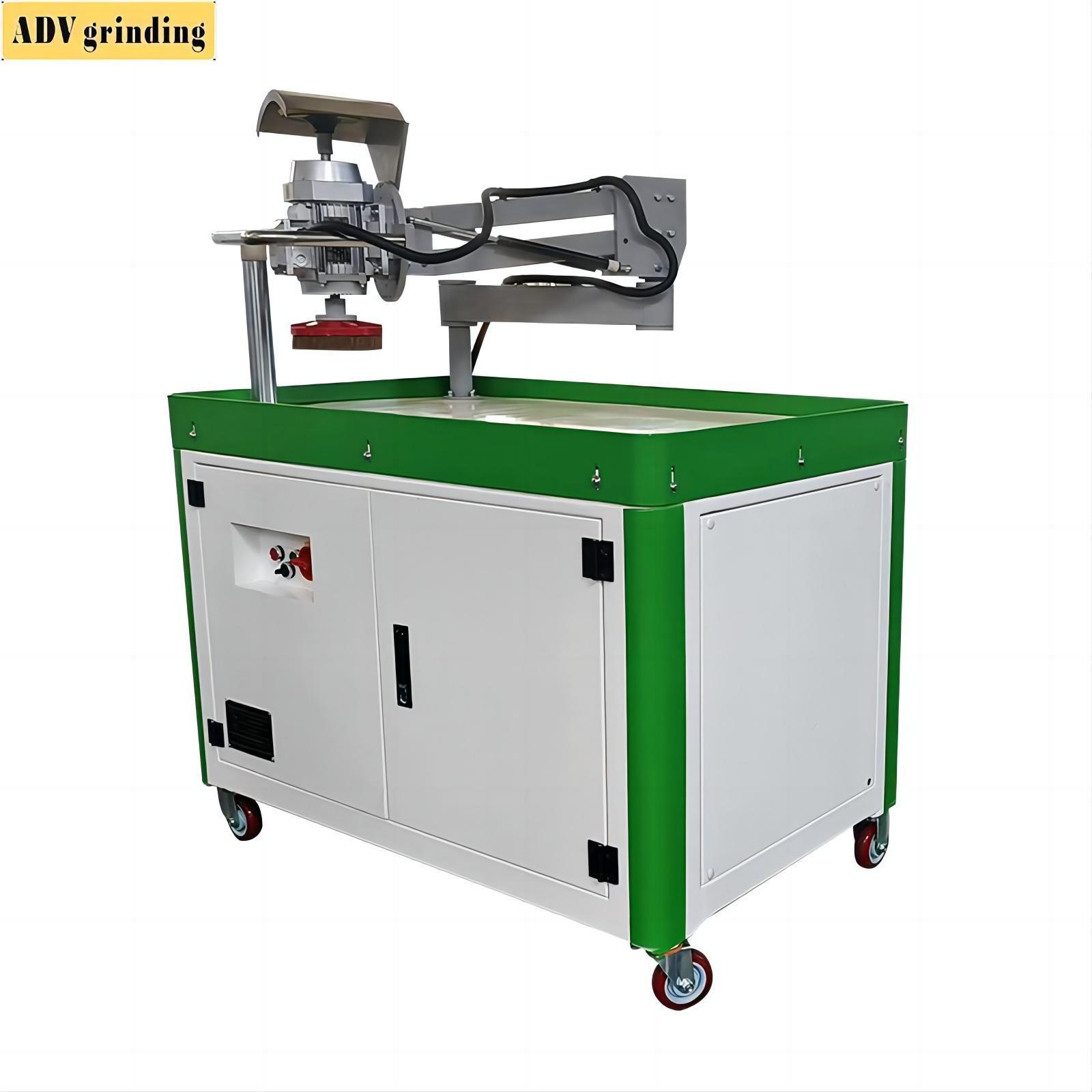 China Original Manufacturer Easy To Operate Metal Sheet Flat Surface Manual Grinding Deburring Finishing Machine