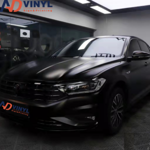 Satin Metallic Black Matt Vinyl Wrap Film On Cars Roll Car Color Changing Film For Car Film Wrap