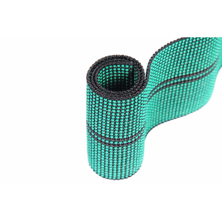 Professional Manufacturer Webbing Green And Black Band Elastic Belt For Sofa