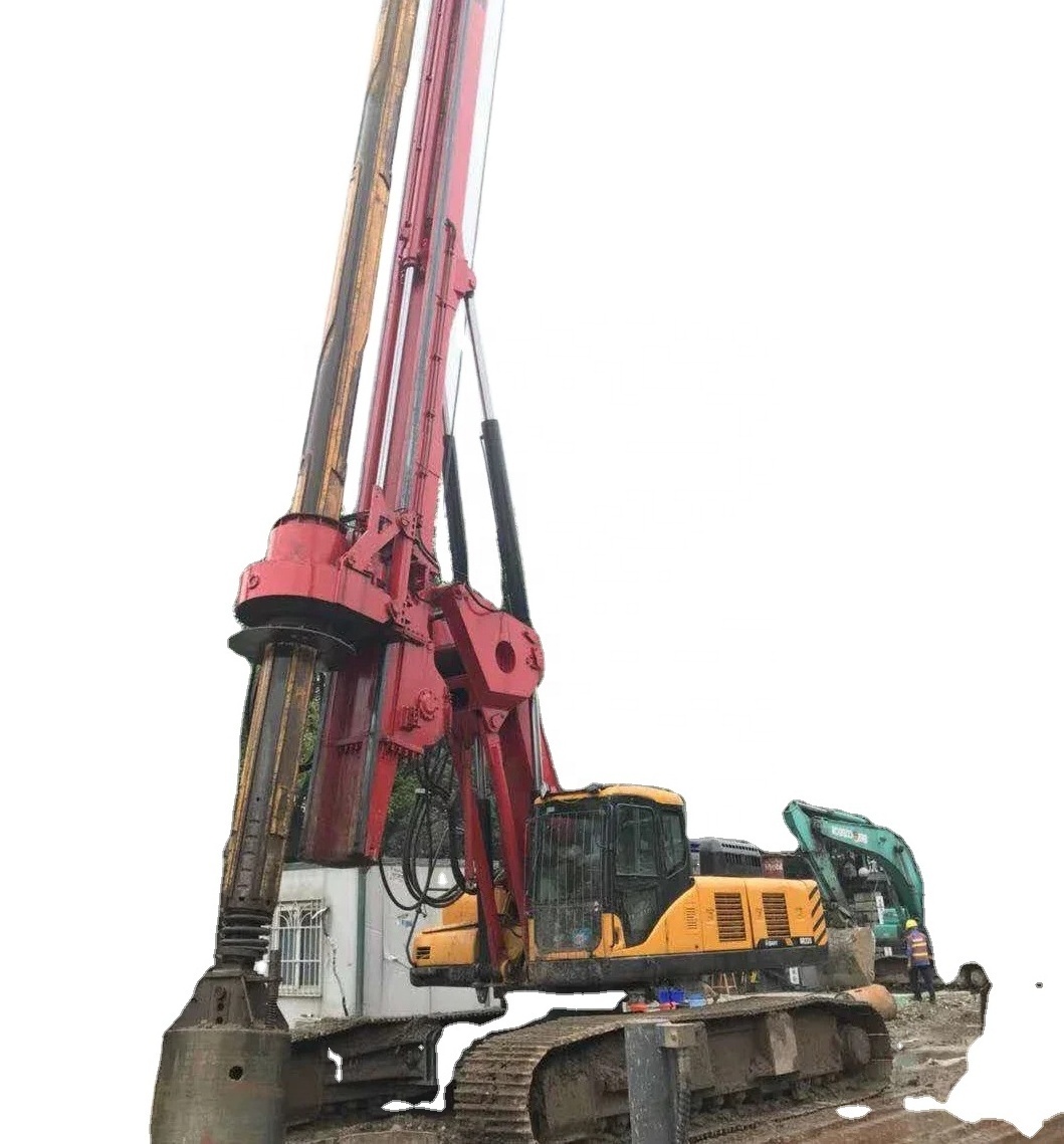 Used Drilling Rig Machine SANY SR280 SR250C SR220 SR150 Rotary  Piling Rig For Sale