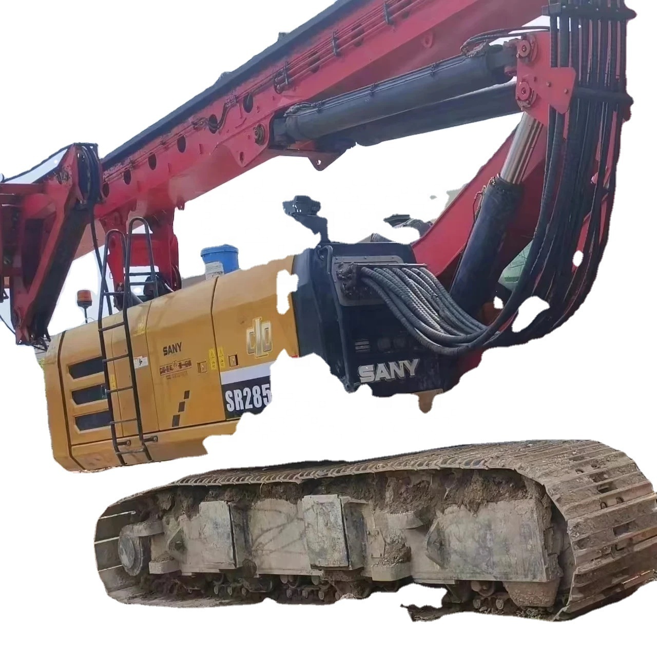 SANY SR285 Used Drilling Rig Machine SANY SR280 SR250C SR220 SR150 Rotary Piling Rig For Sale