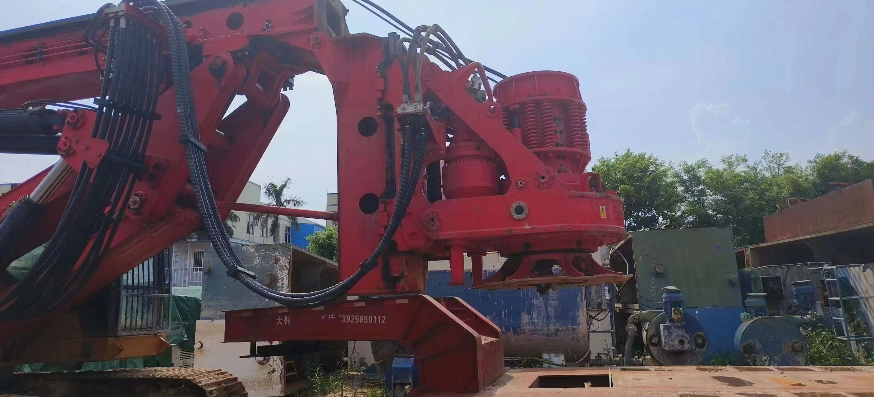 SANY SR285 Used Drilling Rig Machine SANY SR280 SR250C SR220 SR150 Rotary Piling Rig For Sale