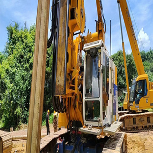 BAUER BG38, Pile Driving Machine Helical Screw Piles Work Used Rotary Drilling Piling Rig Machine