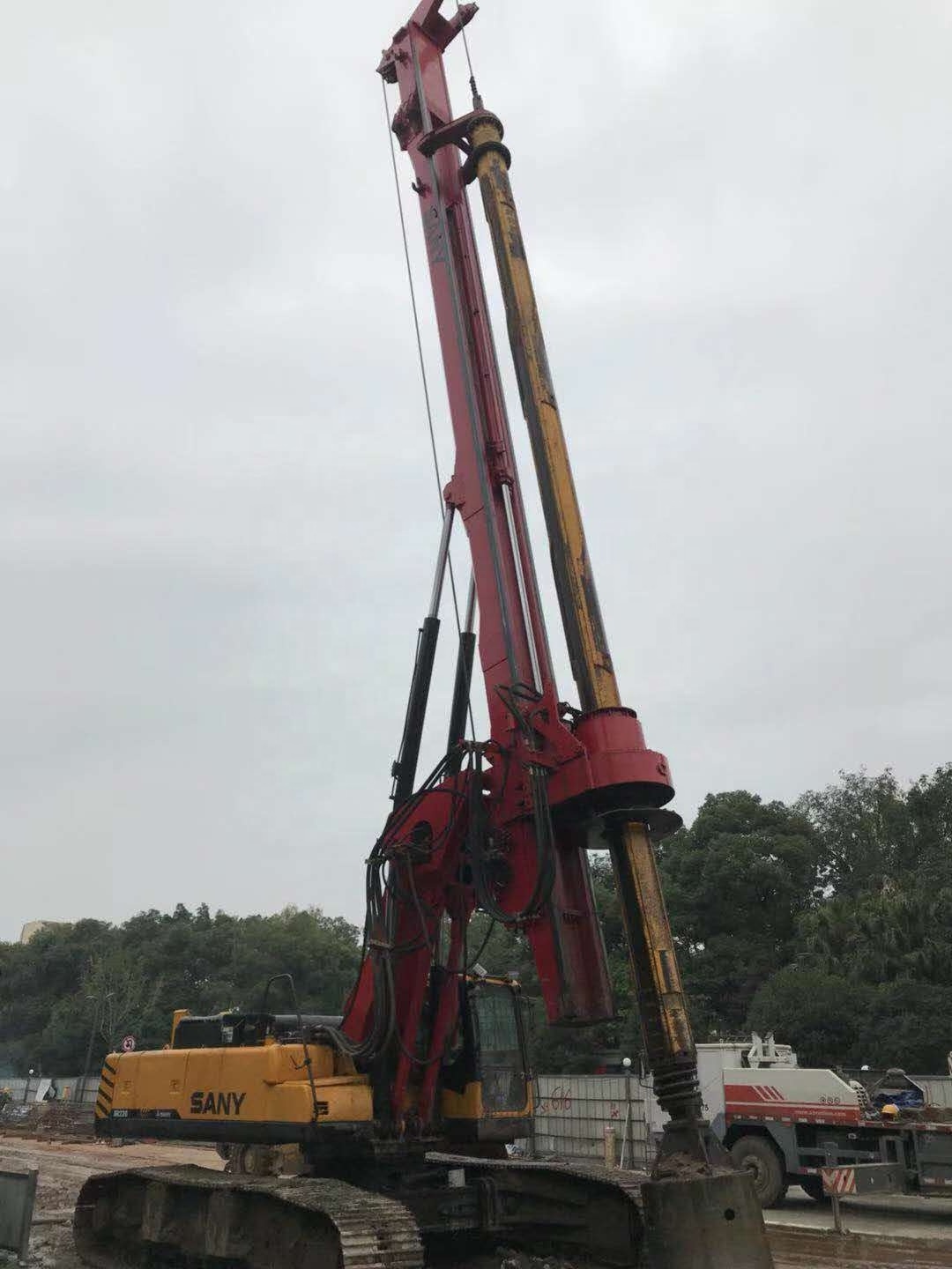 Used Drilling Rig Machine SANY SR280 SR250C SR220 SR150 Rotary  Piling Rig For Sale