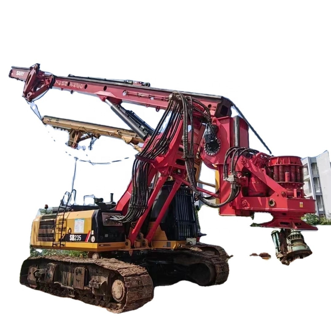 SANY Rotary Drilling Rig SR205 Used Drilling Rig Machine SANY SR280 SR250C SR220 SR150 Rotary Piling Rig For Sale