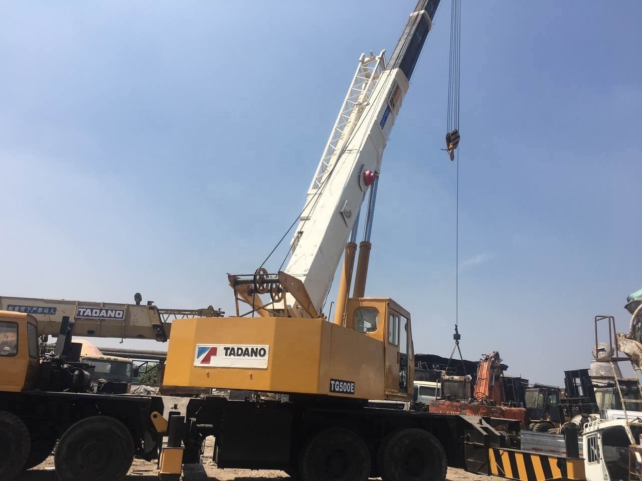 Best price used TADANO 50 tons  truck mounted crane for sale