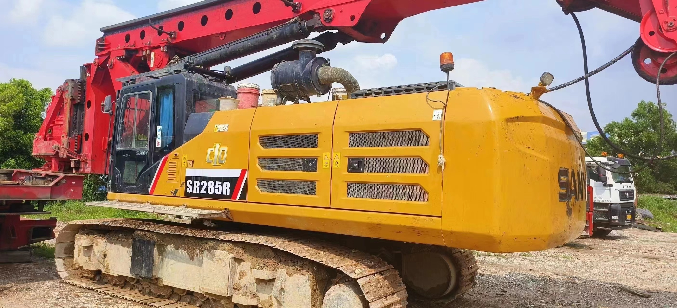 SANY SR285 Used Drilling Rig Machine SANY SR280 SR250C SR220 SR150 Rotary Piling Rig For Sale