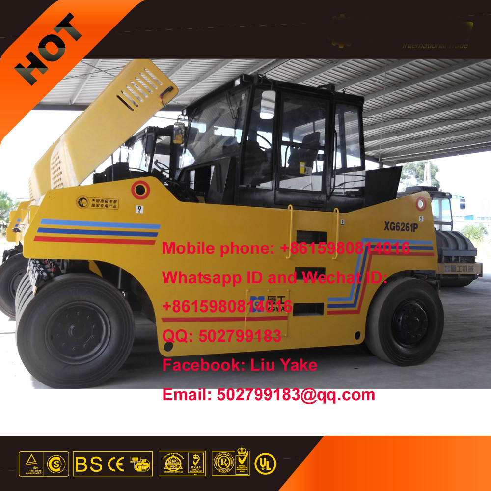 XGMA XG6261P pneumatic road roller tire roller