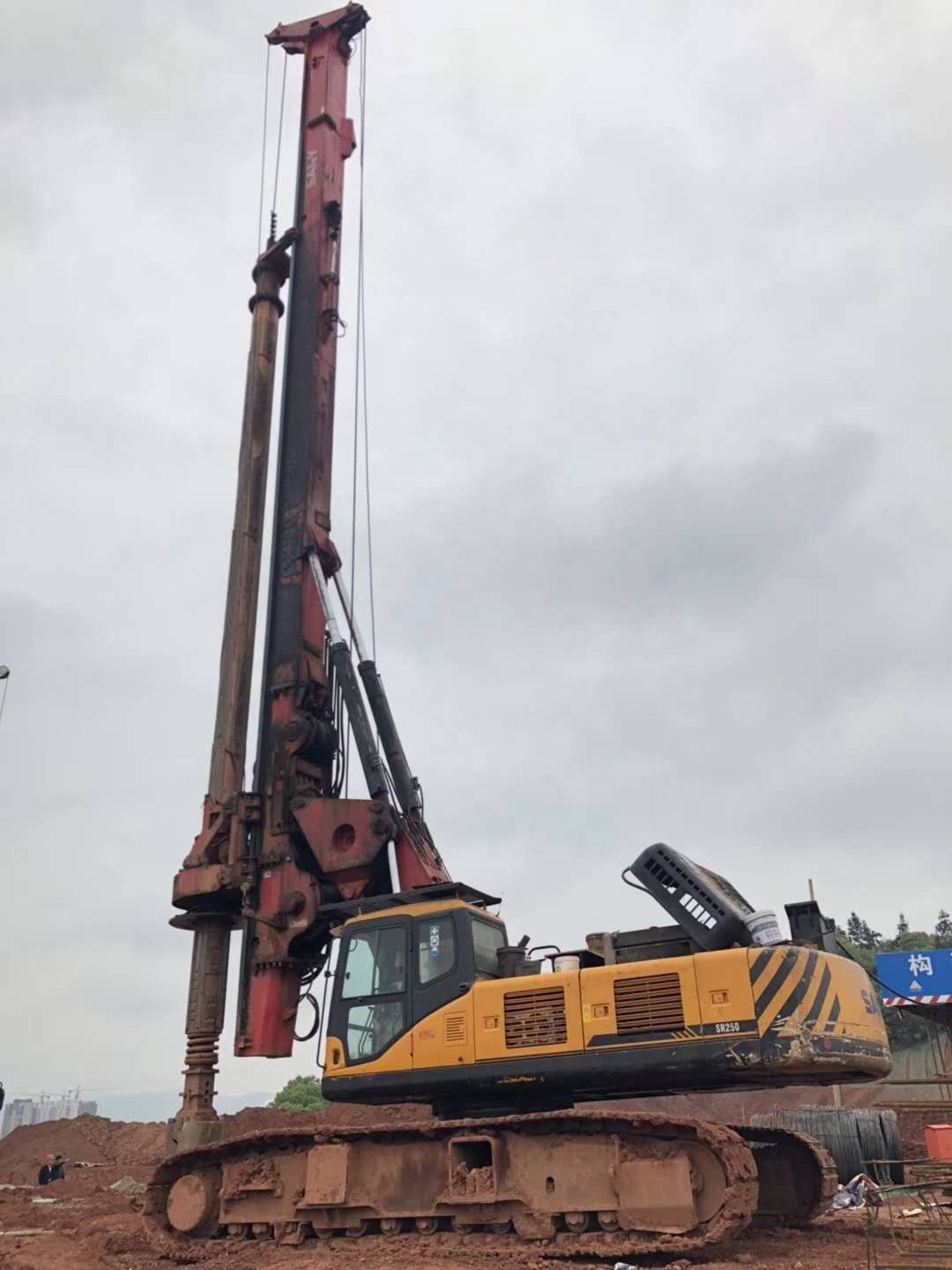 Used Drilling Rig Machine SANY SR280 SR250C SR220 SR150 Rotary  Piling Rig For Sale