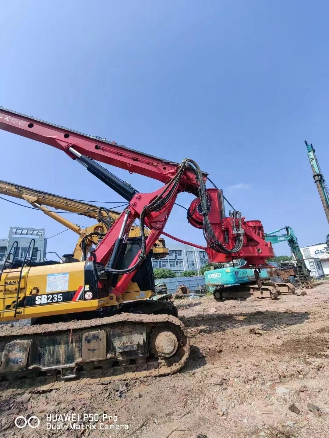 SANY Rotary Drilling Rig SR205 Used Drilling Rig Machine SANY SR280 SR250C SR220 SR150 Rotary Piling Rig For Sale