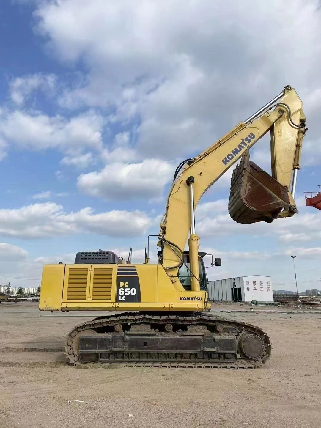 Weight 66.4TON KOMATSU PC650 Used Engineering and Construction Machine Digger