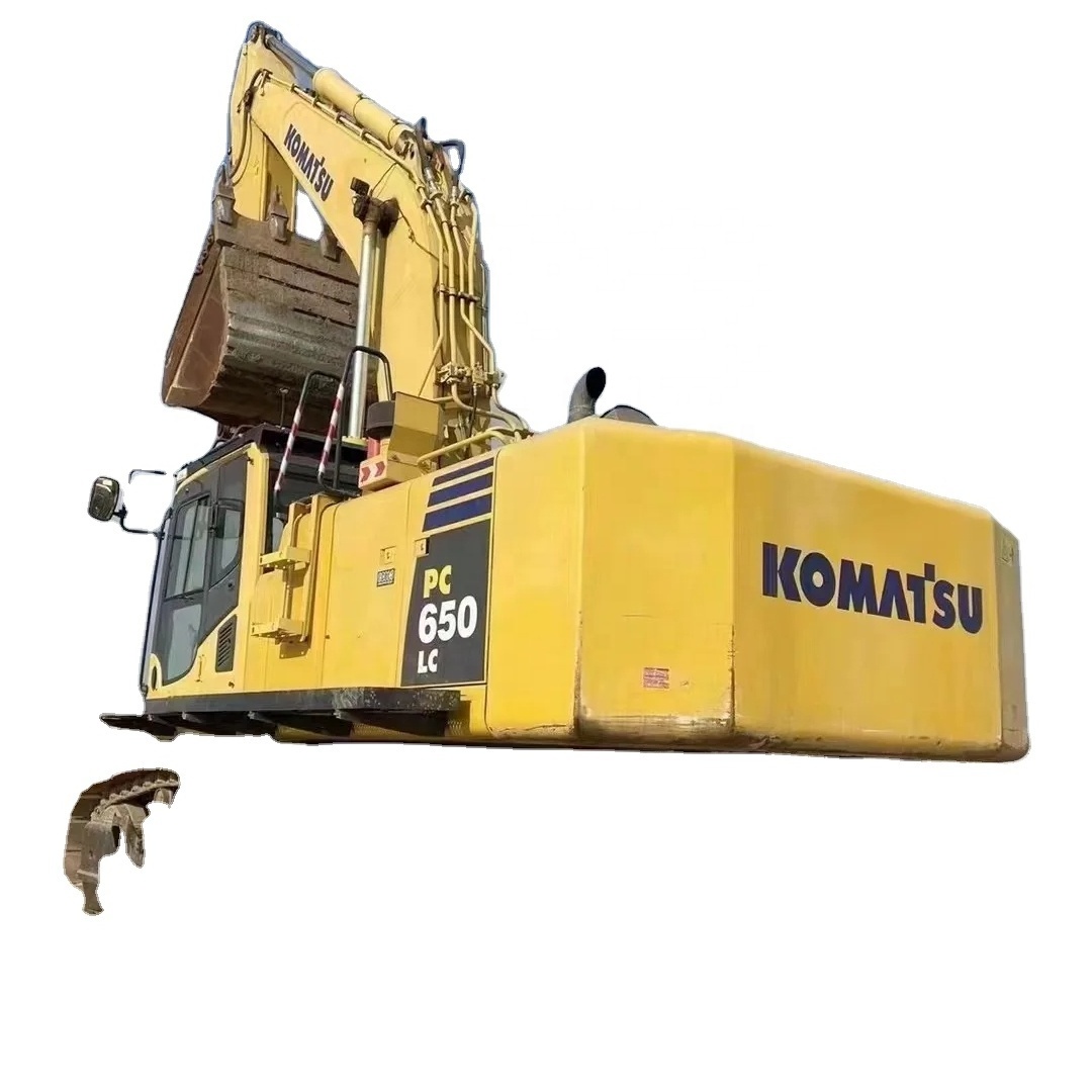 Good condition weight 66.4TON KOMATSU PC650 Used Engineering and Construction Machine Digger  for sale