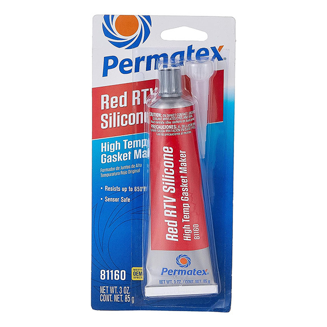 Permatex 81160 High-Temp Red RTV Silicone Gasket, 3 oz with competitive price