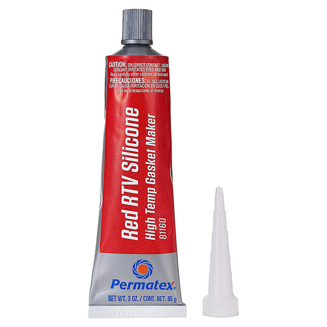 Permatex 81160 High-Temp Red RTV Silicone Gasket, 3 oz with competitive price