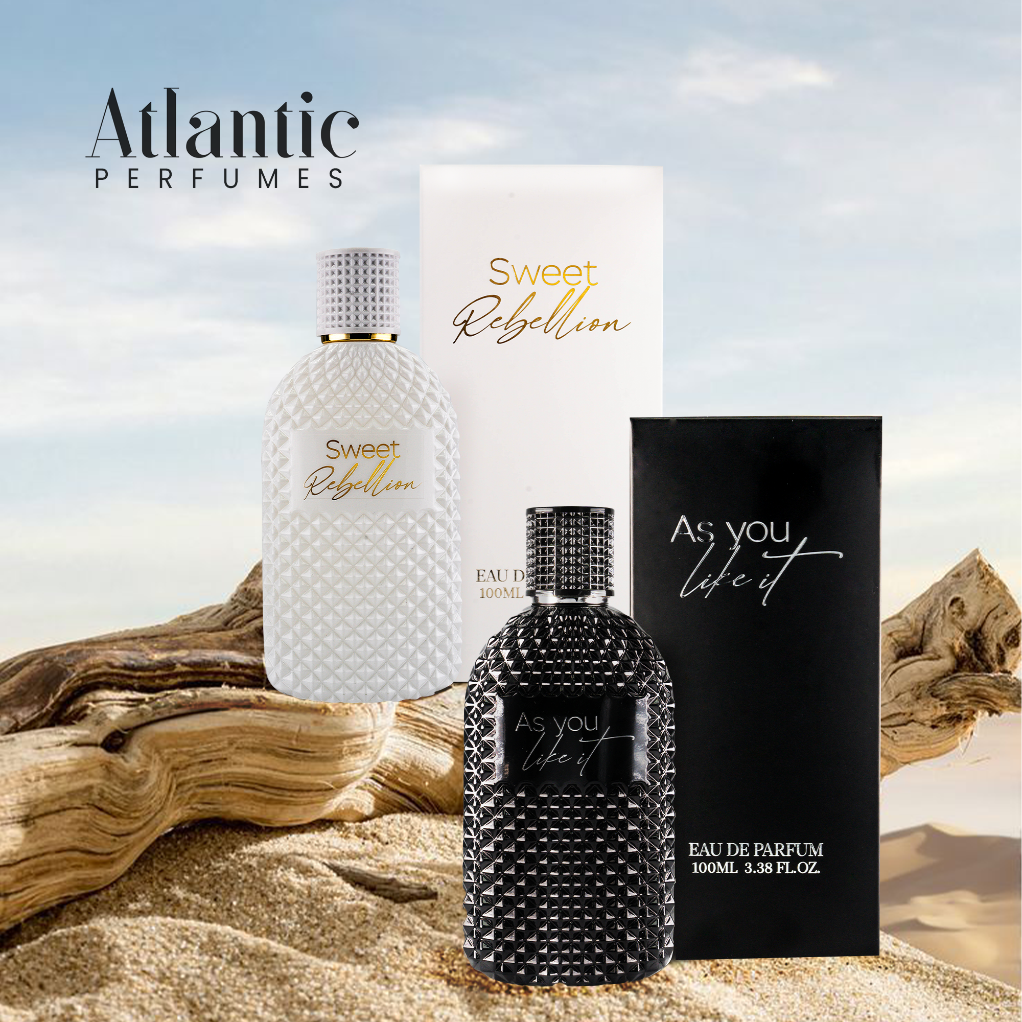 Private Label Custom Logo 100ml Perfume For Women Factory Wholesale Perfume Bottle with Box & Fragrance - Perfume by Atlantic