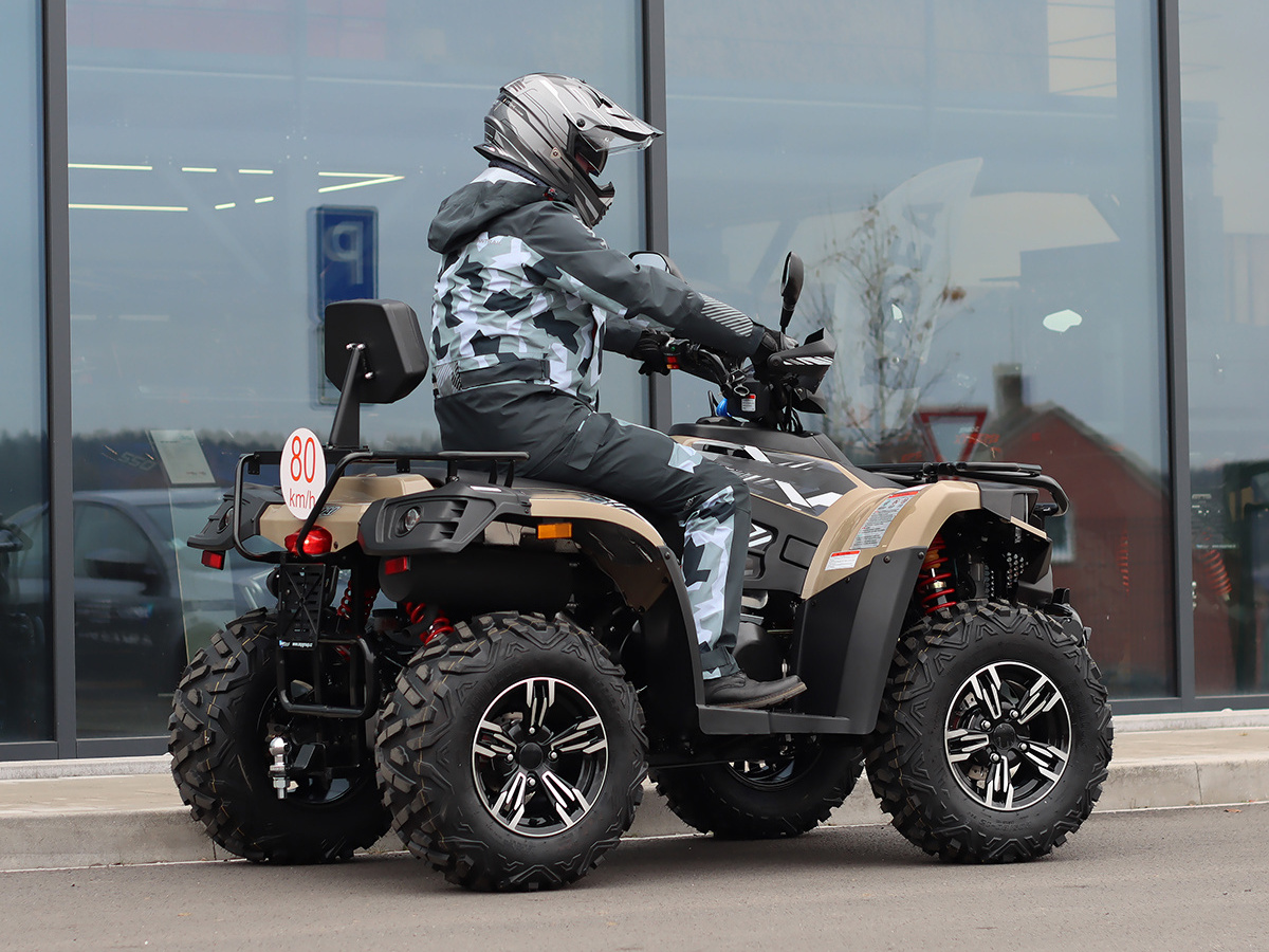 Hot Selling 580 4x4 EFI EPS All Terrain Vehicle Electric Quad ATV 6000w