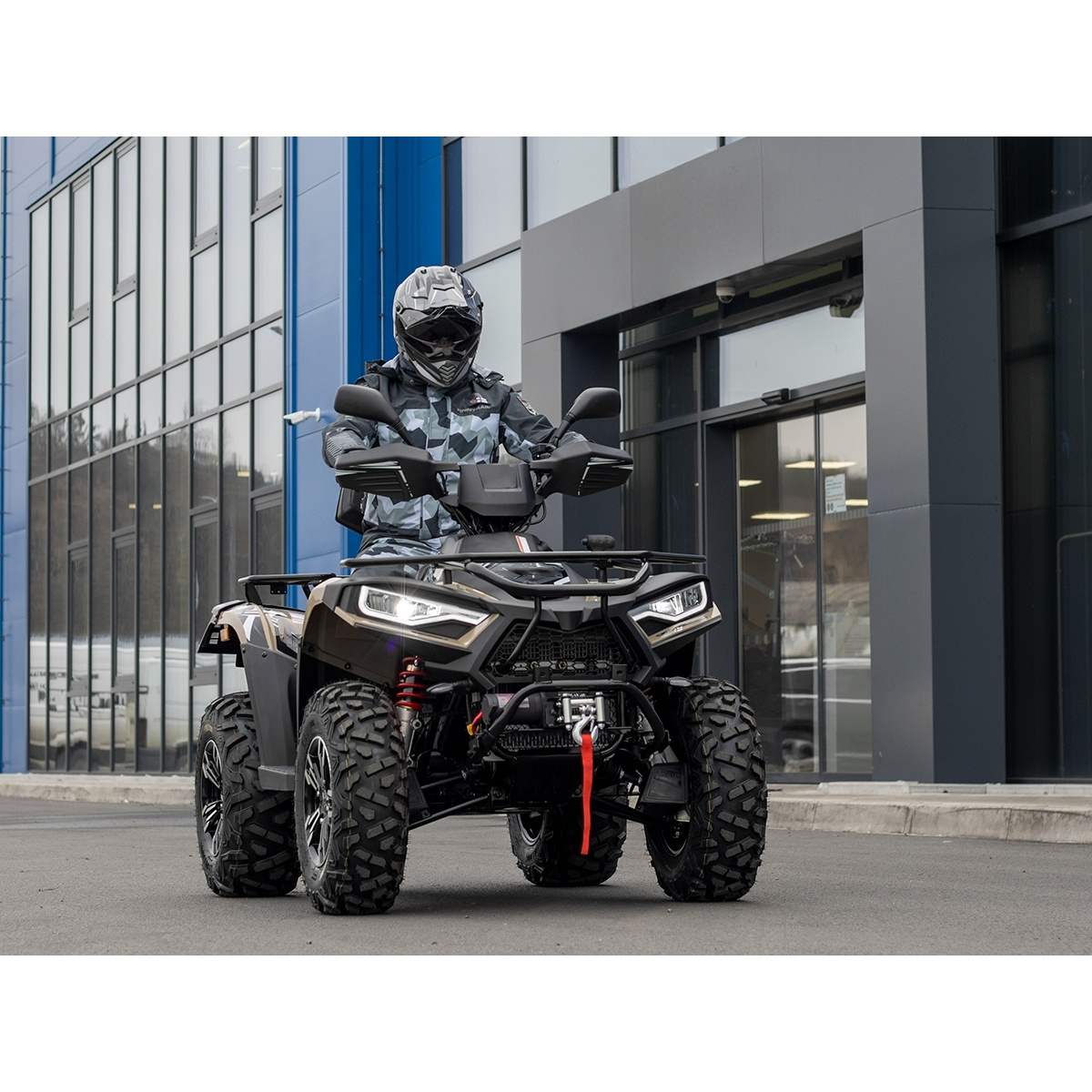 Hot Selling 580 4x4 EFI EPS All Terrain Vehicle Electric Quad ATV 6000w