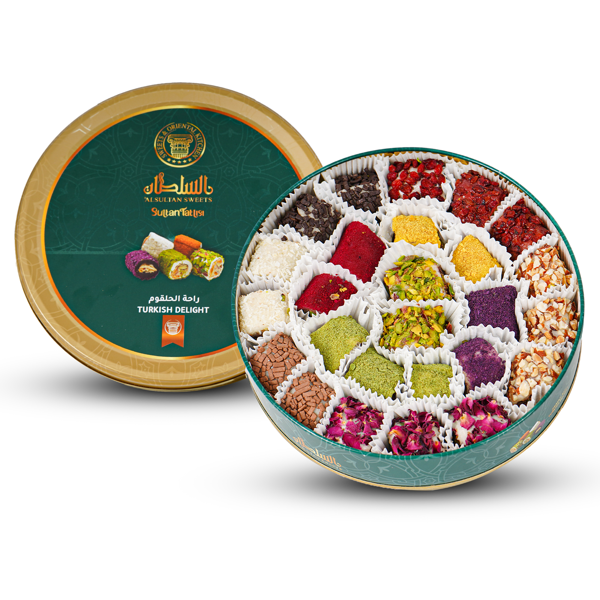 Wholesales Candy Mixed pistachio nougat palm 1 kg Al sultan sweets the besr taste