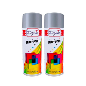 Silver Spray Paint 400ML It preserves surfaces from corrosion and gives a luster and shine for wood and metal wholesale