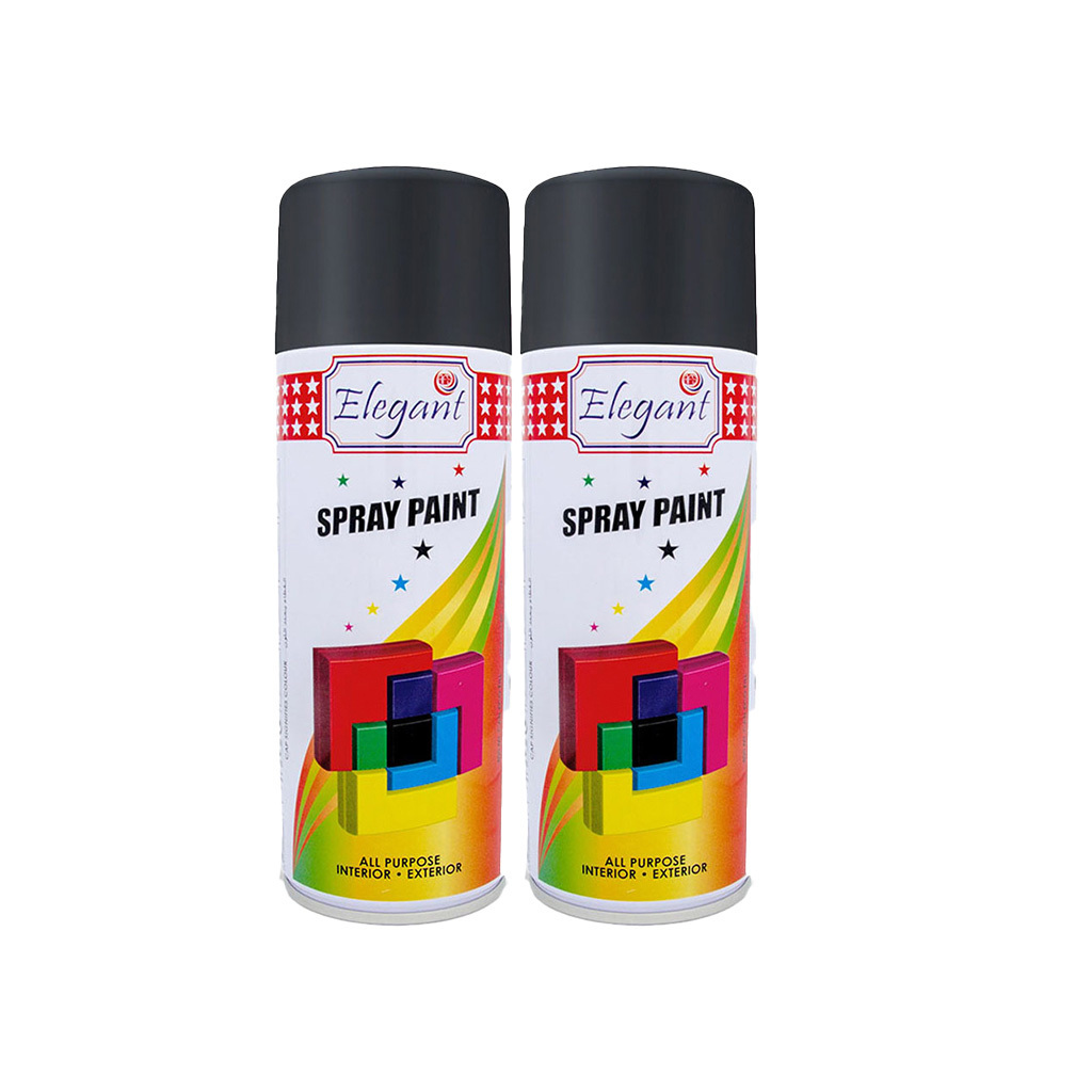 Black Spray Paint 400ML It preserves surfaces from corrosion and gives a luster and shine for wood and metal wholesale