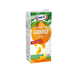 UHT ORANGE JUICE NO ADDED SUGAR 1LTR high quality Juice natural ingredients Made In UAE