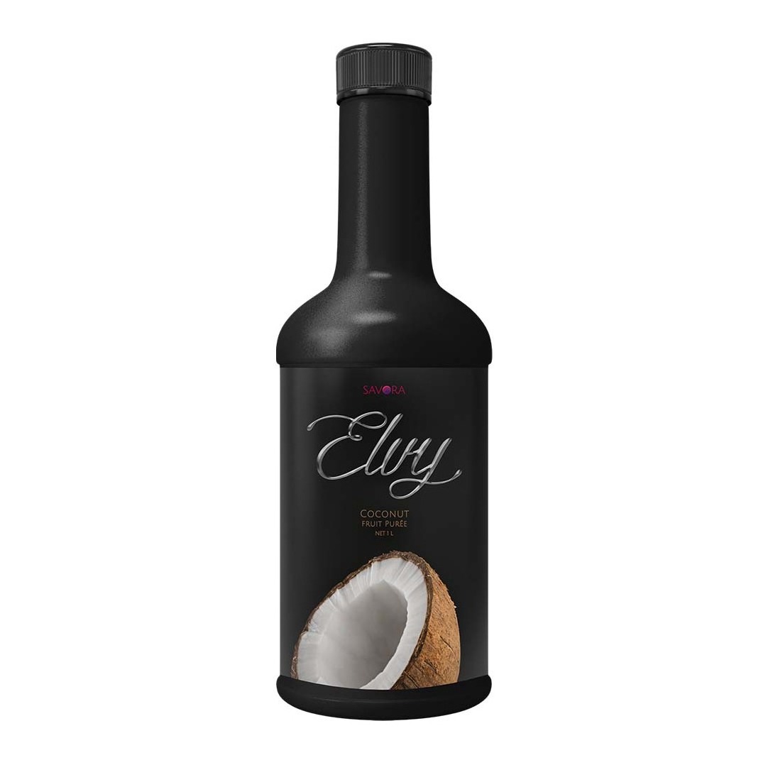 Elvy Puree Coconut 1L fruit puree Flavored Cold Drink concentrated juice High Quality Wholesale