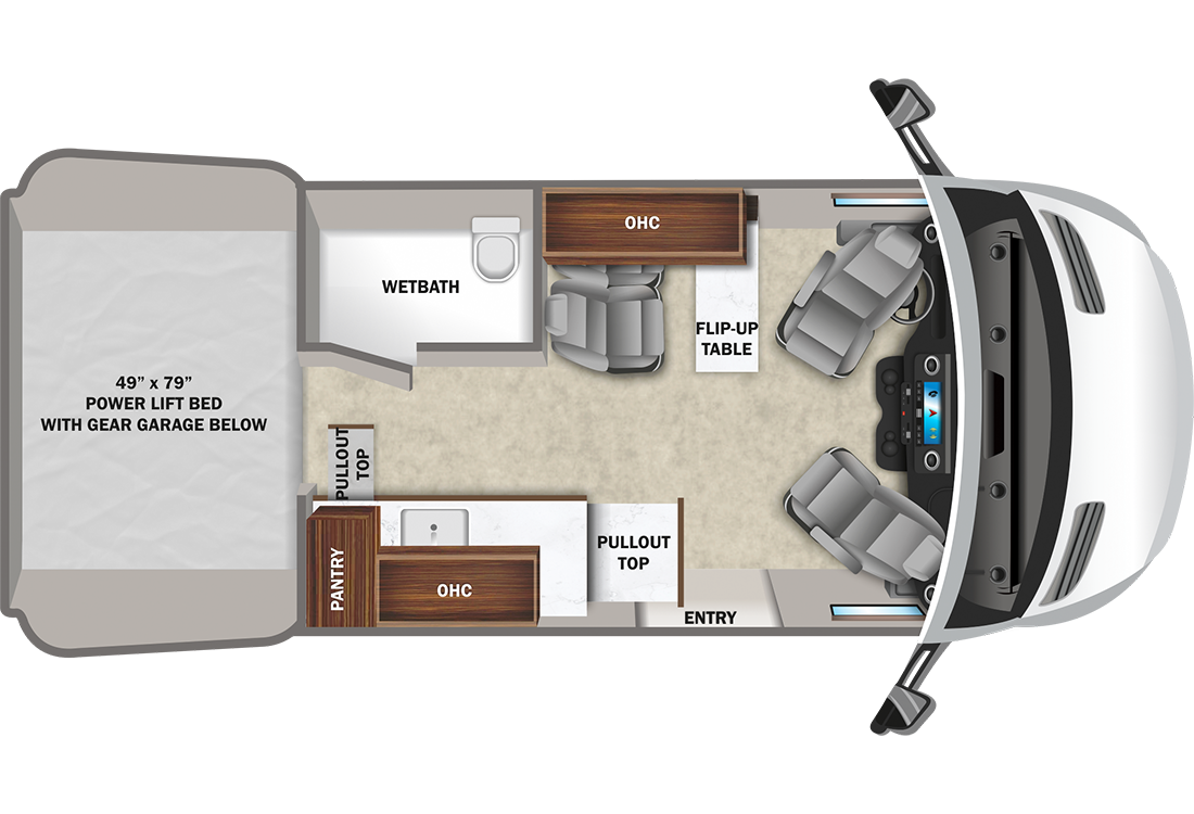 Used 2023 ENTEGRA LUNCH 19Y Luxury MOTORHOME Used for Camping