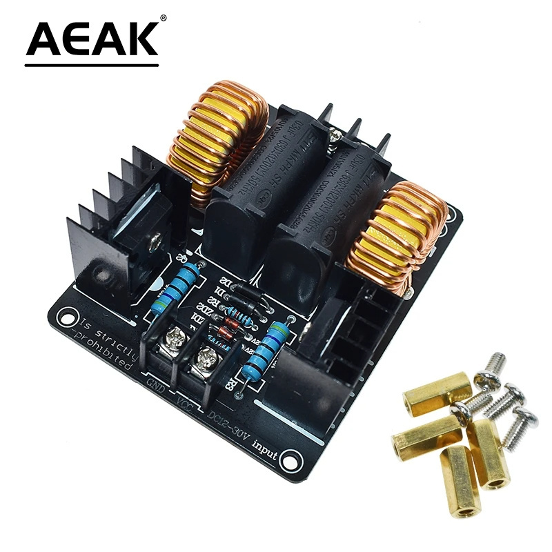 1000W 20A  ZVS  induction heater circuit Power Heating Module Low Voltage For Flyback Driver With Coil DIY Parts 1000W 20A  ZVS