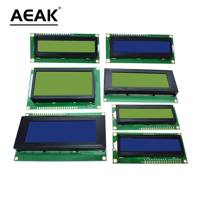 LCD LCD1602 1602 2004 12864 module Blue Green screen 16x2 20X4 Character LCD Display Module HD44780 Controller blue black light