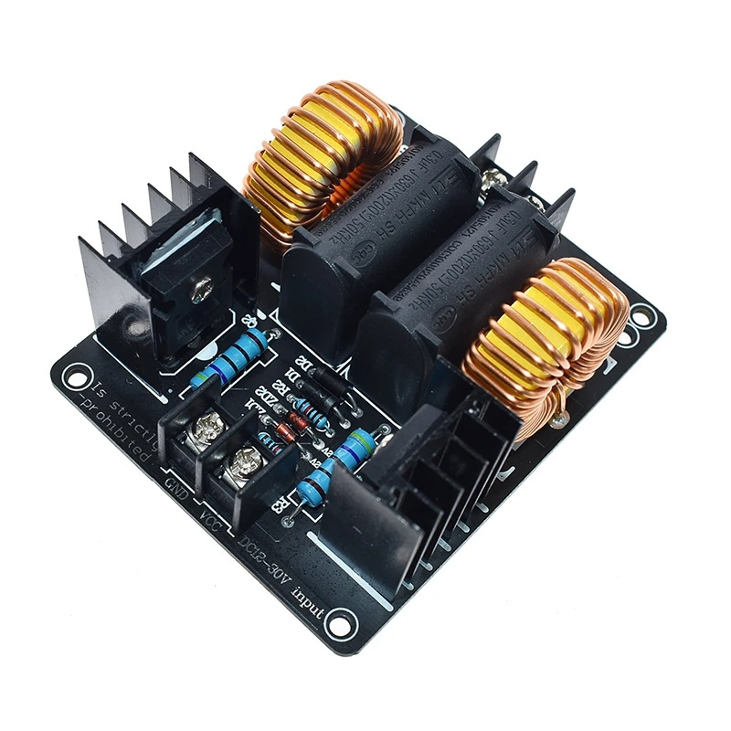 1000W 20A  ZVS  induction heater circuit Power Heating Module Low Voltage For Flyback Driver With Coil DIY Parts 1000W 20A  ZVS