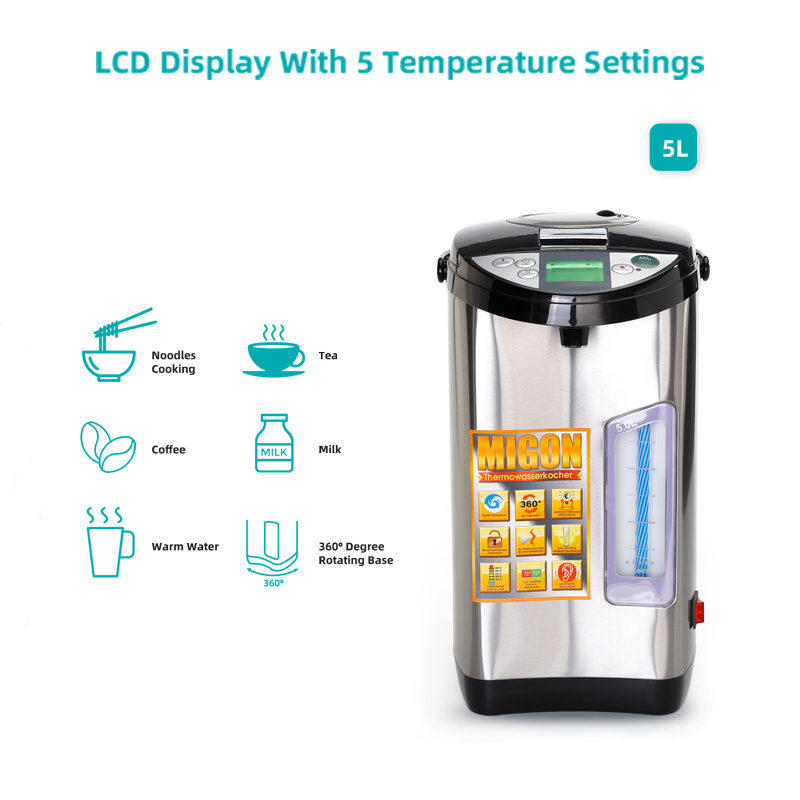 AECCN Customization Hospital Timer Setting LCD High-grade Kitchens Appliances Smart Home Appliances hot water dispenser