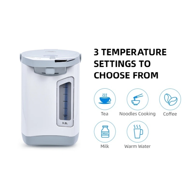 AECCN keep warm temperature hot water dispenser boiling water home electric thermos air pot 220v