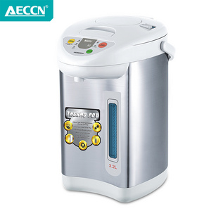 AECCN OEM ODM 5L Childlock Re-boil Timer Setting 304 Stainless Steel Temperature Setting Home Appliances electric water kettle